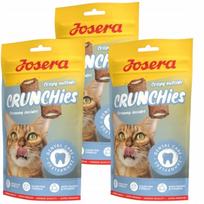 Kramtukai katėms JOSERA Crunchies dantų priežiūrai, 3 x 60 g