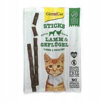 Kramtukai katėms GIM CAT STICKS su ėriena ir paukštiena, 4 vnt.