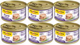 Šunų konservai GimDog Little Darling, vištiena ir tunas, 6 x 85 g