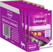 Raminantys vištienos skonio Whiskas skanėstai katėms, mažai kalorijų, 8 vnt.