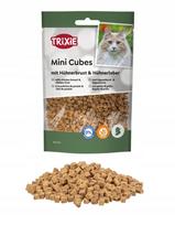 Katės skanėstai TRIXIE Mini Cubes su vištienos krūtinėle ir kepenėlėmis, 50 g