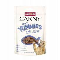 Katėms skanėstas ANIMONDA Carny Meat Yummies su vištiena ir elniena, 50 g