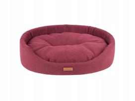 Katės guolis amiplay Oval Bed Montana L, burgundiškas