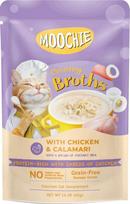 Šlapias pašaras katėms MOOCHIE su vištiena ir kalmarais, be grūdų, 40 g