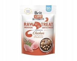 Džiovinti vištienos skanėstai katėms BRIT Care Raw Treat Indoor Antistress, 40 g