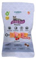 Kramtomi skanėstai katėms SERRANO Urinary su lašiša, 50 g
