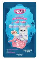 Katėms skanėstas MOOCHIE Fairy Puree su tuna ir bonito, 5×15 g