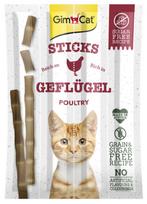 GimCat vištienos ir kepenėlių lazdelių skanėstai katėms, 4 vnt.