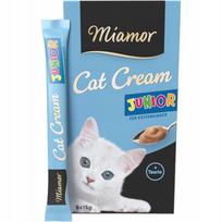 Kačių pieno kremas MIAMOR JUNIOR su taurinu, 6 vnt.