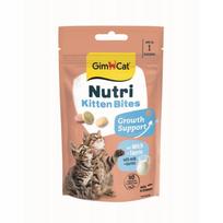 Kačių užkandis GimCat Nutri Kitten Bites, 40 g, augančioms kačiukams