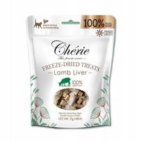 Katėms, CHÉRIE Premium liofilizuota ėrienos kepenėlė, 3 x 25 g