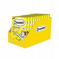 Kreminiai užkandžiai katėms DREAMIES su sūriu, 44 x 10 g