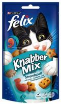 Kačių skanėstas FELIX Knabber Ocean Mix, 60 g