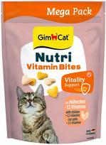 Vištienos skanėstai katėms GIMCAT Nutri Vitamin Bites, 425 g, su 12 vitaminų