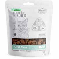Katėms skanėstas Nature's Protection Superior Care Oral Care, 75 g