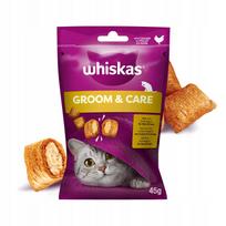 Katėms skanėstai WHISKAS su vištiena, 45 g