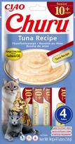 Pagardai vyresniems katėms INABA CAT CHURU SENIOR su tunu, 4 x 14 g (56 g)