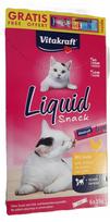 Vištienos skanėstai katėms Vitakraft Liquid Snack su taurinu, 6 x 15 g + lazdelė