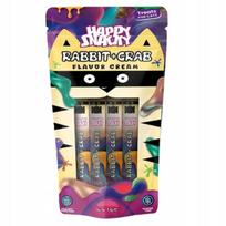 Kačių skanėstai Happy Snacky Rabbit su krabais, 4 x 10 g
