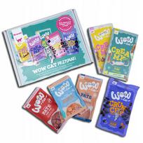 Katinų skanėstų ir maisto rinkinys WOW CAT Box, bandomasis komplektas