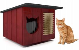 Katės namelis su draskykle Couture Kennel Winter
