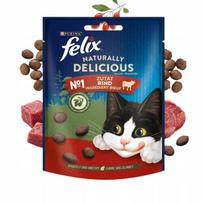 Kačių skanėstai Felix su jautiena, 50 g