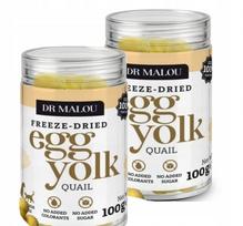 Liofilizuoti putpelių trynių skanėstai šunims ir katėms DR MALOU, 2 x 100 g