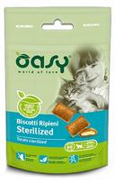 Katėms skirti Oasy sterilizuotų sausainių skanėstai, 60 g
