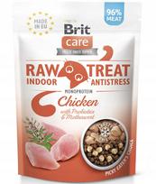 Katėms skirtas užkandis Brit Care Raw Treat Indoor su vištiena, 40 g