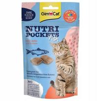 Kamuoliukai katėms su lašiša GIMCAT NUTRI POCKETS, 60 g
