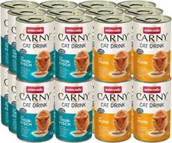 Katinų gėrimas Animonda Carny, 24 x 140 g, įvairių skonių rinkinys