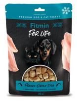 Liofilizuoti žuvies skanėstai Fitmin For Life šunims ir katėms, 30 g