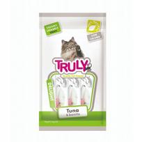Kreminis užkandis katėms su tunu ir bonito žuvimi Truly