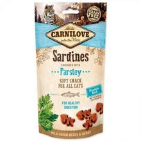 Traškūs sardinių skanėstai katėms CARNILOVE, 50 g