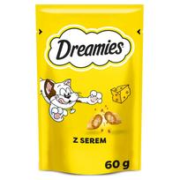 Kačių skanėstai Dreamies su sūriu, 60 g