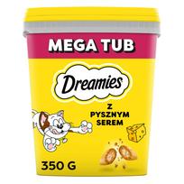 Traškučiai katėms DREAMIES su sūriu, 3 x 350 g (1,05 kg)