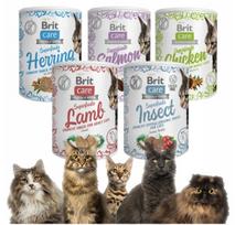 Katės skanėstai Brit Care Snack su supervaisiais, 5 x 100 g