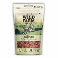 Katėms skanėstas WILD FARM su ėriena ir taurinu, 50 g