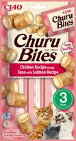 Katės skanėstai Inaba Churu Bites su vištiena, tunu ir lašiša, 3 x 10 g