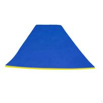 Aukščiausios kokybės vandens plūduriuojanti čiužinys galutinei relaksacijai ir pramogoms 110cmx40cmx3.3cm_Blue Yellow Blue