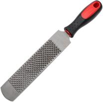 1 vnt. kanopos dildė, pasagos dildė su gumine rankena, anglinio plieno kalvio dildės įrankis arkliui/ožkai/karvei/asiliui/gyvūnų kanopoms, patvarus 8 inch gray