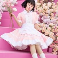 Crossdressing Helovino kostiumai vyrams Moterims Didelio dydžio Sissy Maid Uniform Anime Cosplay Sweet XXXXL rožinė