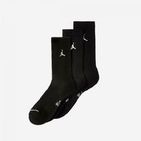 Jordan U Jordan Everyday Crew Socks 3 Pairs Dx9632 010 24 black