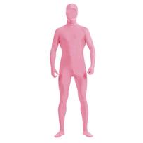Zentai Suit Cosplay Leotard Full Bodysuits Green Screen Suit Helovino kostiumai 150 rožinė