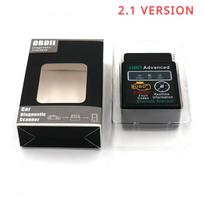 ELM 327 HHOBD OBD2 V1.5 25k80 V2.1 Automobilio diagnostikos įrankis Skaitytuvas ELM327 Bluetooth sąsaja Palaiko visus OBDII OBD protokolus