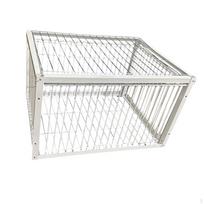 Automatinis balandžių surinkimo gaudyklė laukiniams paukščiams ir kardinolams 1  Way Entrance white