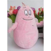 2 Barbapapa ir Barbamama pliušinių lėlių žaislų rinkinys rožinė