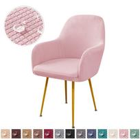 Atsparus vandeniui kukurūzų flanelės elastingas namų, viešbučio valgomojo kėdės užvalkalas su aukšta atrama 1pc