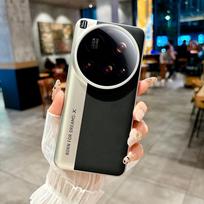 Nugarėlės odinis žiedas aplink kamerą apsaugo kameros dangtelį, skirtas Xiaomi 15 Ultra Mi15 Pro Mi14 ultra 14 13 Ultra plonas apsauginis dėklas xiaomi 15 ultra juoda