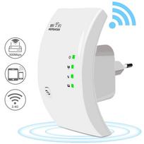 Belaidis „Wi-Fi“ kartotuvas „Wi-Fi“ plėstuvas „Ultraboost“ „Wi-Fi“ stiprintuvas ilgo nuotolio repiter 300M „Wi-Fi“ stiprintuvo prieigos taškas EU Plug balta
